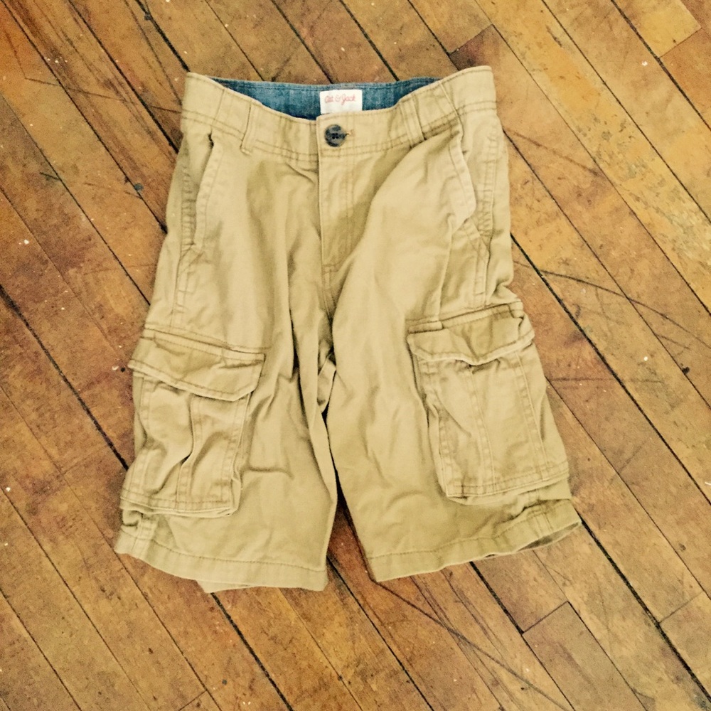 Boys' Cat & Jack Khaki Shorts